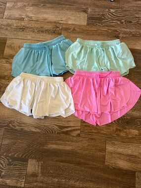 4 skort shorts for girls size 130cm 8-9yrs